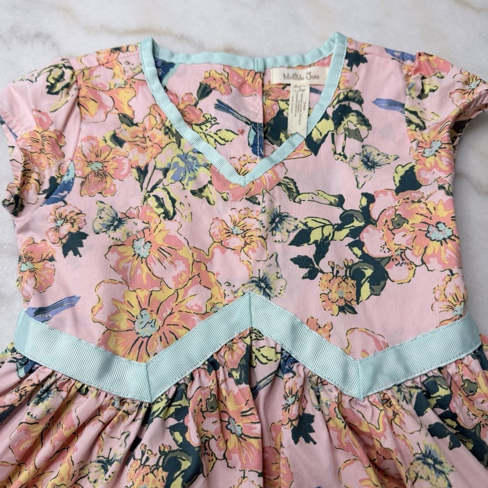 matilda jane dress‎ toddler size 2 Floral Church Play Party - Picture 3 of 6